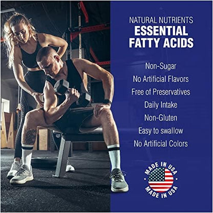 USA imported Natural Systems plant based omega fatty acids supplement bottle