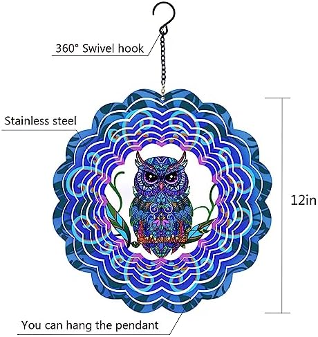DKJOCKY wind spinner showing 3D streamer effect
