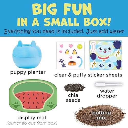 Creativity for Kids Plant-A-Pet: Puppy Toys for Girls - Mini Gifts and Easter Basket Stuffers for Girls, Arts and Crafts for Kids, DIY Activity Set (Ages 6+) - Image 3
