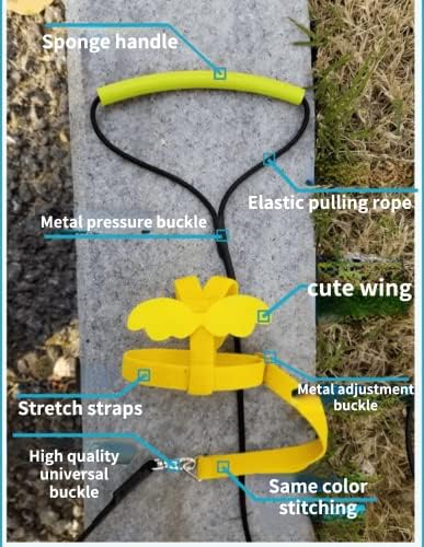 Non-slip rubber handle of the traction rope for secure handling