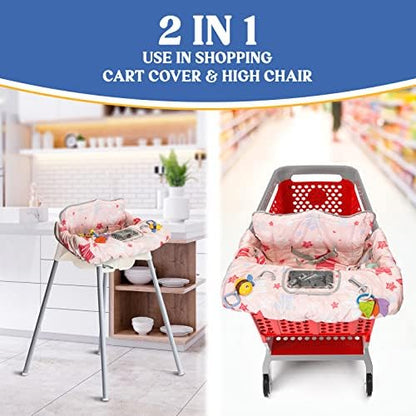 PILLANI hygienic cart cover showing the anti-slip suede bottom texture for stability.
