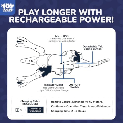 Steam Life remote control dinosaur in action pose