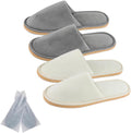 BoxSkivra spa slippers front view for indoor use