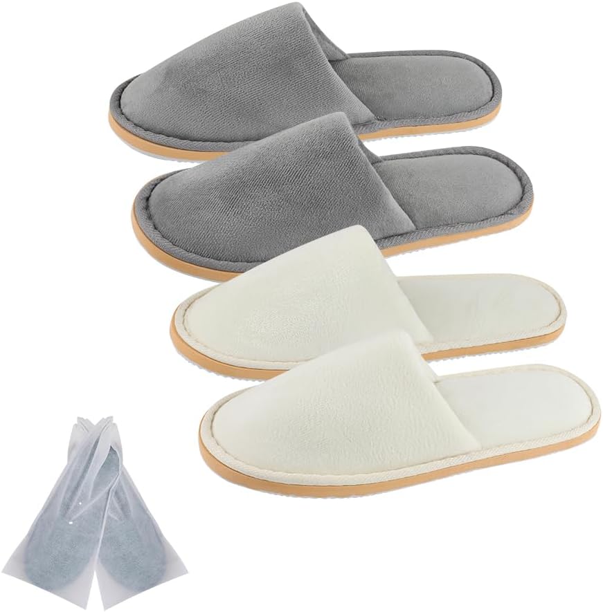 BoxSkivra spa slippers front view for indoor use