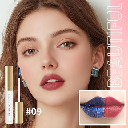 Lip Stain - Wipe-Off &Peel Off Lip Color | Waterproof, Long Lasting, Transfer-Resistant, Smudge-Proof Lip Tint | Easy Wipe Finish, High Pigment | All-Day Vibrant Kiss-Proof Lip Stain, muted rose beige - Image 4