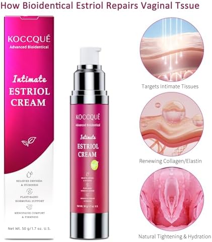 USA imported KOCCQUE intimate cream for hormonal balance and itch relief