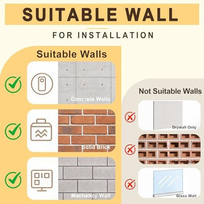 OKETHERMO childproofing safety anchors securely fixing a tall bookshelf to a bedroom wall