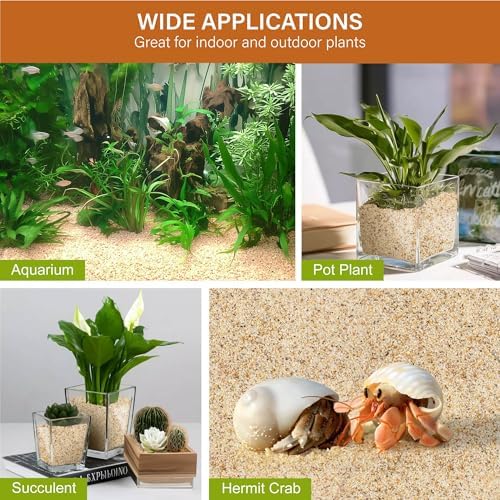 Freshwater aquarium with Nupick coarse silica sand substrate