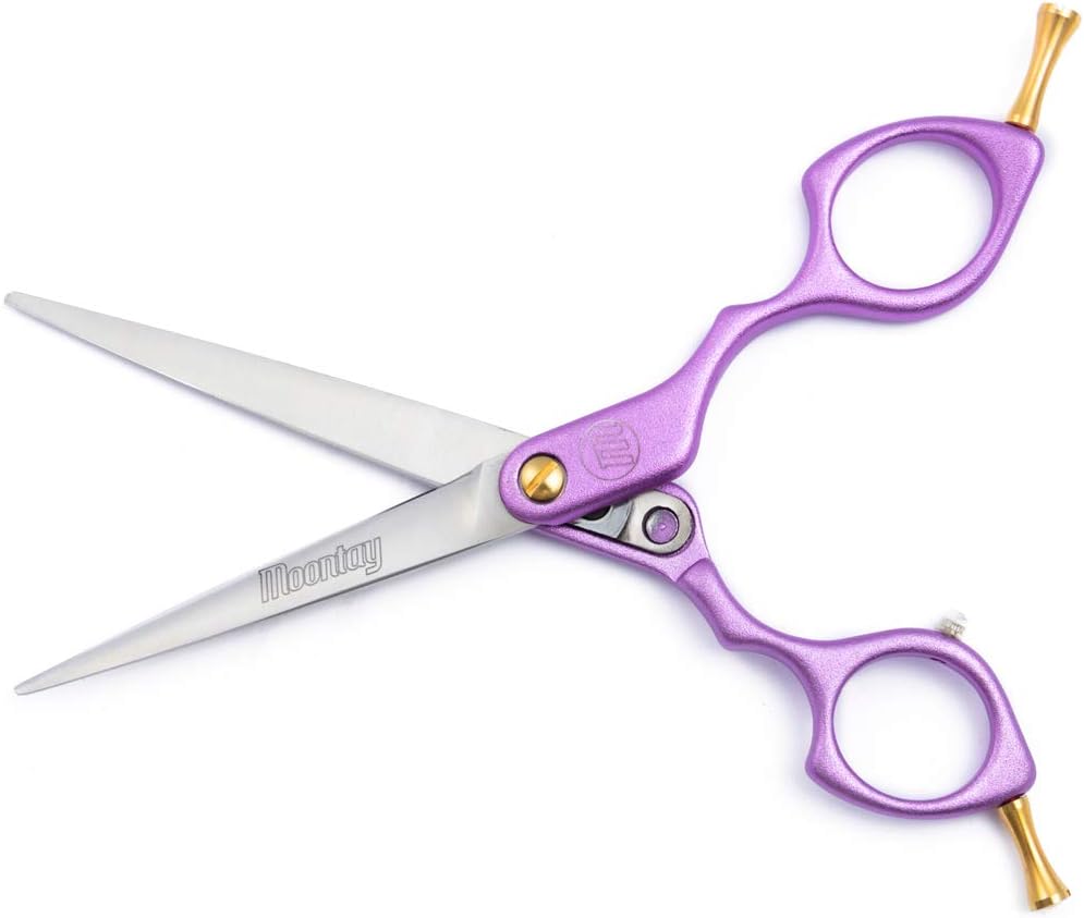 Ergonomic aeronautical aluminum handle of Moontay pet shear