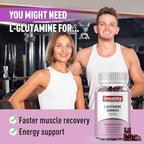 Lifestyle image of Greabby L Glutamine gummies for daily wellness