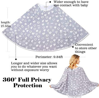 Kefee Kol nursing cover used as baby car seat canopy