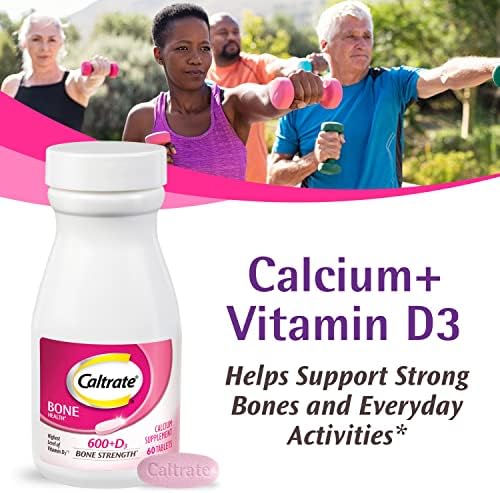 Caltrate calcium and vitamin D3 imported daily health supplement bottle layout