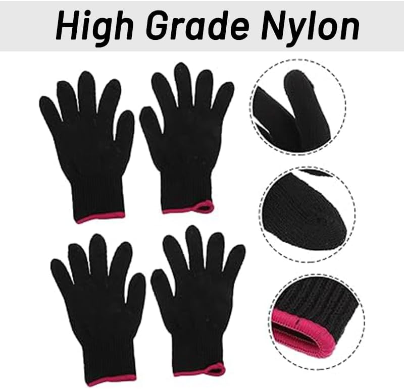AFT90 professional hair styling glove for flat iron heat protection