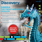 Discovery dragon smoke breath effect close up detail