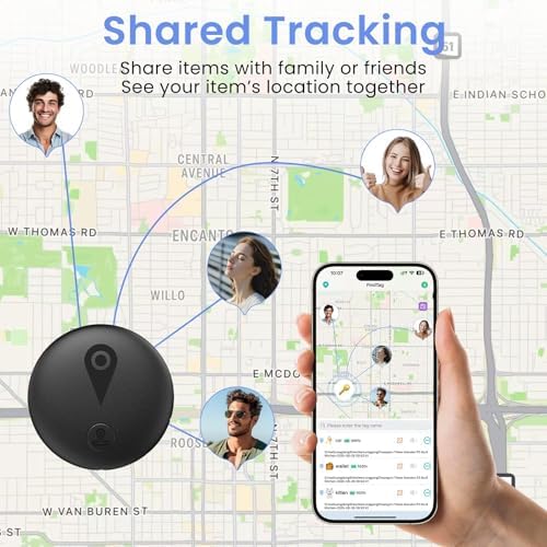 Novzix F18B long battery life tracker with the coin cell compartment opened