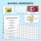 Multi-size hydrocolloid gel stickers displayed on a clear backing sheet for easy use.