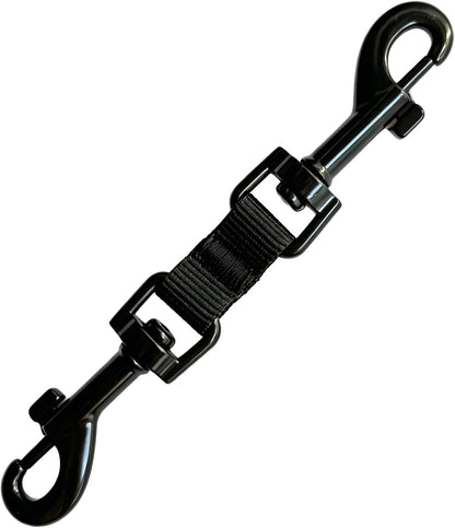 Dog Collar Safety Clip, Reflective Double-Ended Backup Connector for Harness to Collar, Adjustable Safety Clip for Prong, Pinch Collars, Prevents Escapes & Accidental Disconnection - Image 13