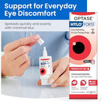 Optase HYLO Forte packaging for moderate to severe dry eye relief