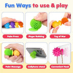 Child using Richtim suction fidget toys for sensory play