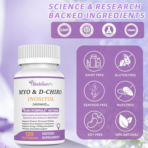 Bebien Fit PCOS and PCOD support multivitamin capsules for reproductive wellness