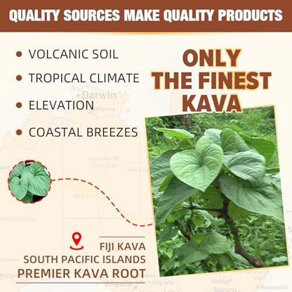 Side label of Healoading Kava Kava extract gummies detailing nutritional facts and serving sizes.