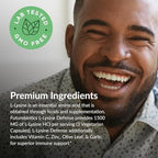 Futurebiotics L-Lysine Defense capsule count and dietary attributes