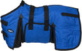 Tough 1 miniature stable horse blanket front view royal blue