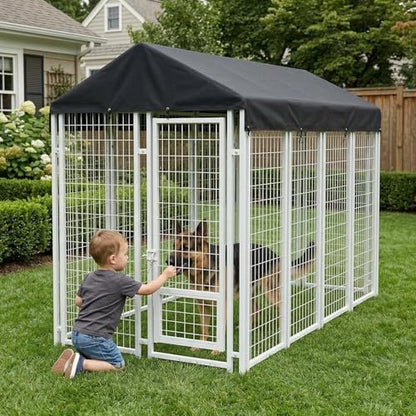 Authentic imported heavy duty black oxford cloth dog enclosure accessories