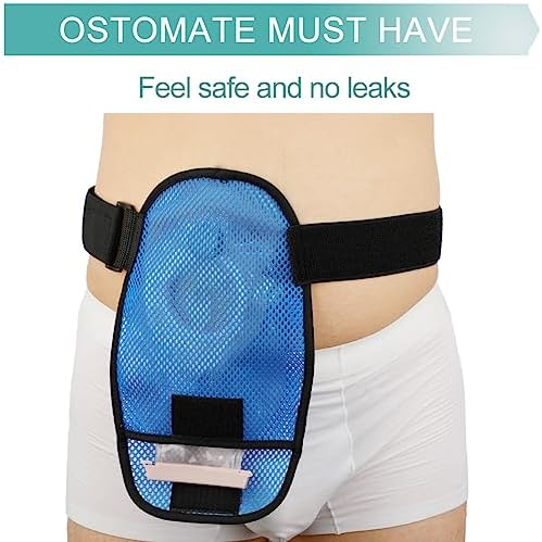 EaseCare stoma pouch protector with adjustable waist belt for secure support.