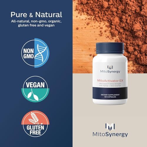MitoSynergy Cunermuspir bioavailable copper capsules side view displaying directions for use