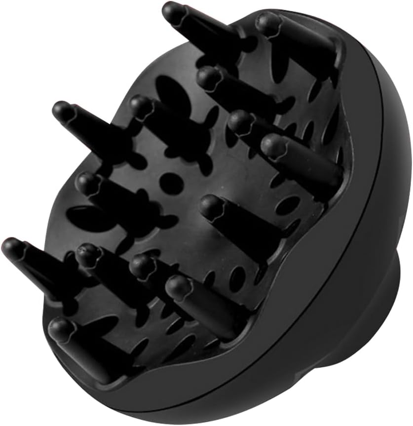 Calsgkspray hair dryer diffuser attachment front view showing professional styling prongs.