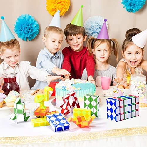 Ganowo sensory fidget toys arranged neatly to highlight the complete eighteen piece bulk set