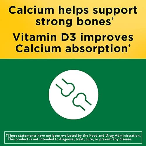 Imported Nature Made bone strength calcium carbonate tablets with USP verification seal