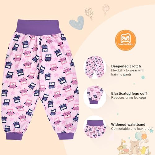 Authentic USA imported reusable baby training pants pack of two for bedwetting protection.