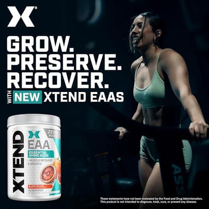 Athletic person using Xtend EAA during workout
