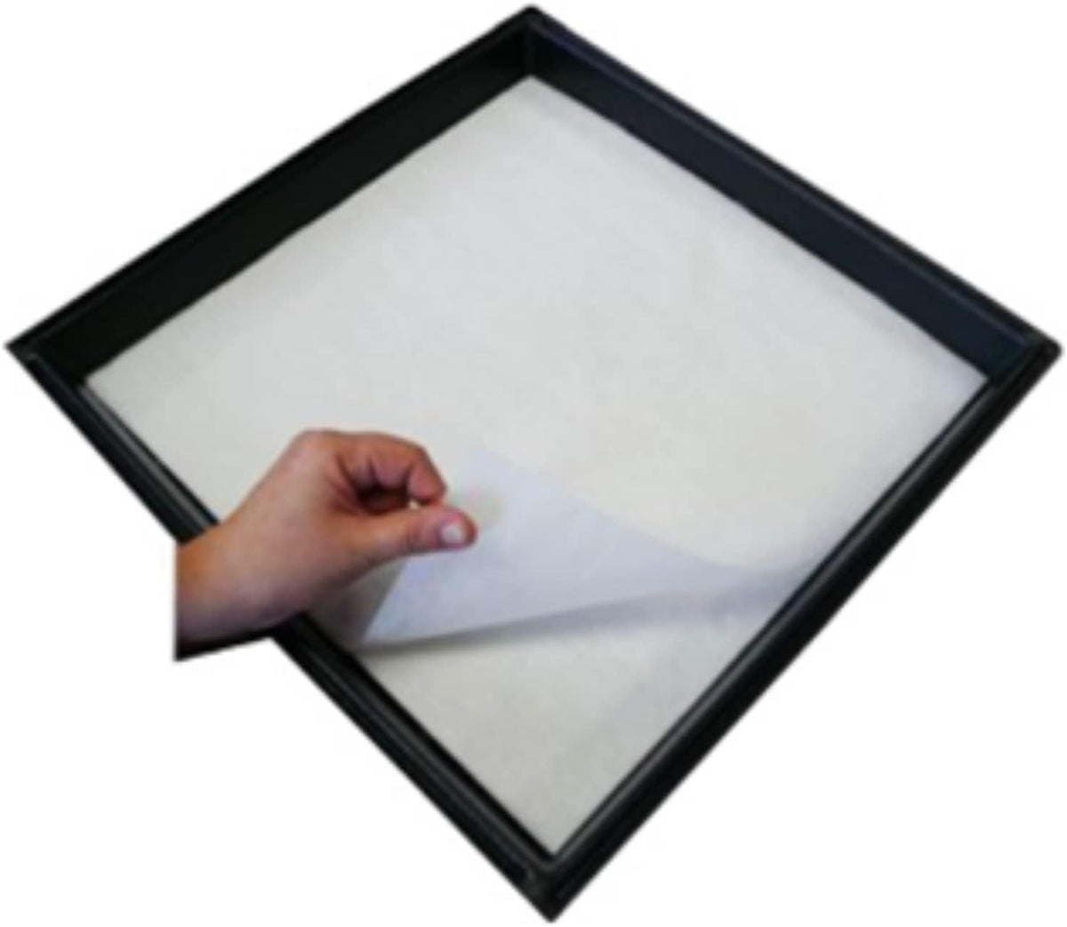 Close up of Ez Cage paper quality for bird and reptile enclosures