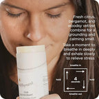 Eco-friendly biodegradable paper tube packaging for HealthyBaby deodorant.