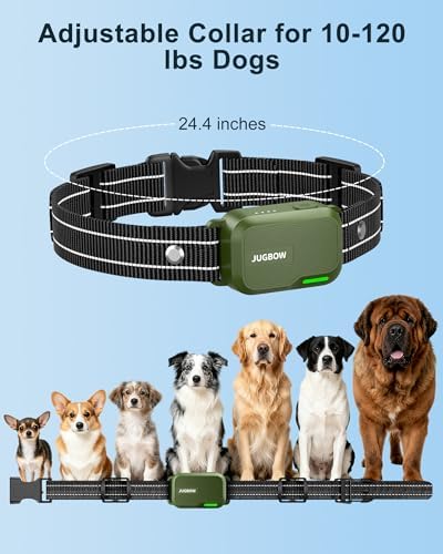 Jugbow waterproof collar receiver for small medium large dogs
