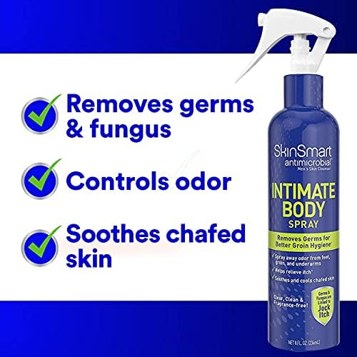 SkinSmart fragrance free intimate mist for underarms groin and feet
