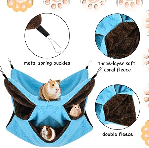 Xinrui hanging hammock attached to a small animal cage
