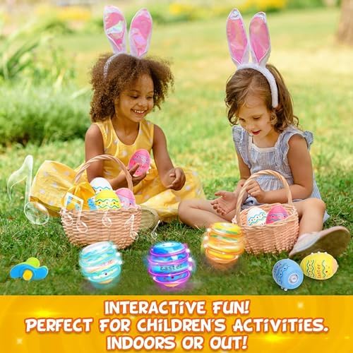 Set of 6 Easter egg party favors for kids