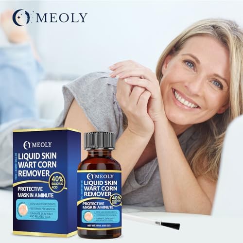 MEOLY imported USA wart remover packaging showing ingredients and strength