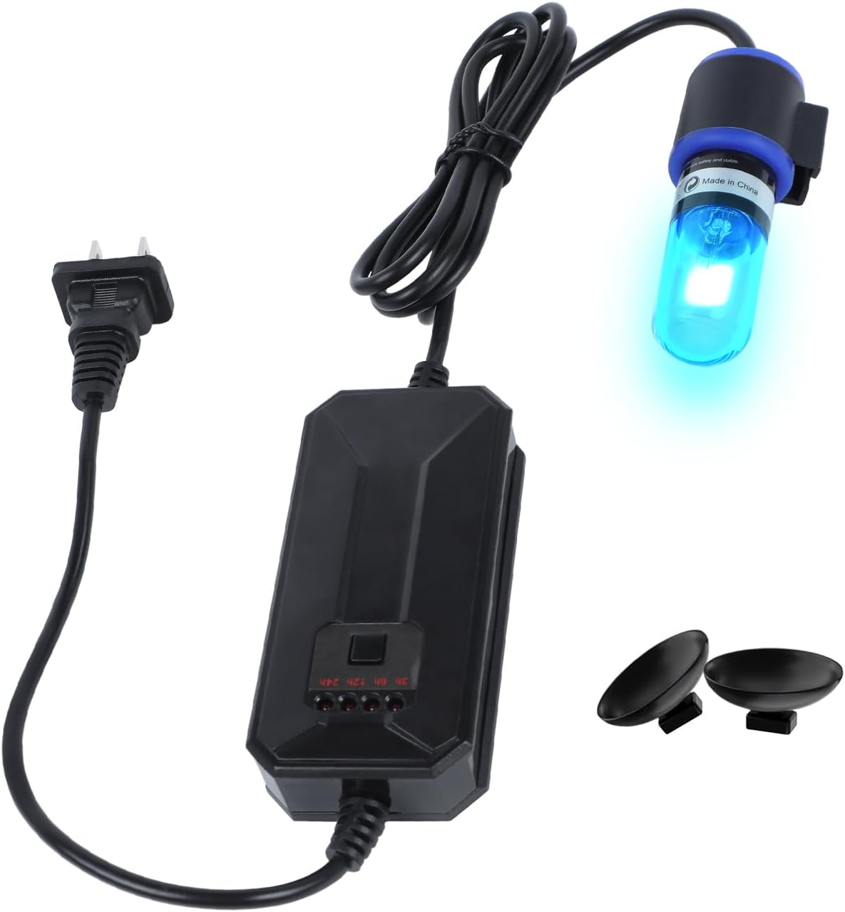 9W UVC Aquarium Light for Fish Tank and Pond - Quartz Tube Waterproof UV Lamp, Water Clarifier for Clearer Water - Image 9