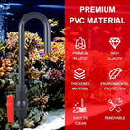 MiOYOOW hanging fish tank hook filler packaging contents displaying the complete maintenance kit.