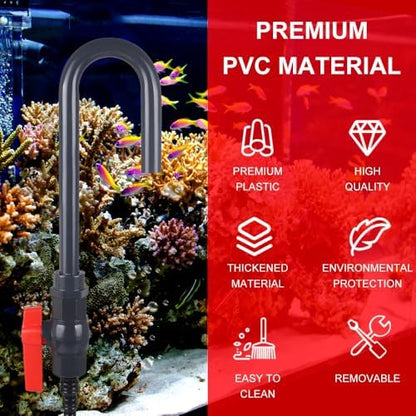 MiOYOOW hanging fish tank hook filler packaging contents displaying the complete maintenance kit.