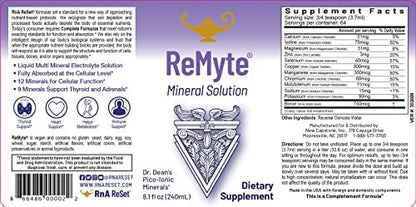 Authentic USA imported RnA ReSet ReMyte electrolyte supplement bottle closure and seal.