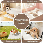 MYSKY HOME washable couch cover being folded for easy storage