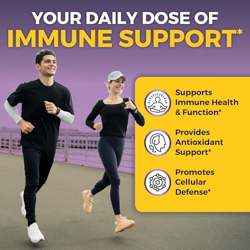 Viva Naturals immune support capsules supplement facts label