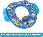 Disney Mickey Mouse cushioned potty training ring with easy grip safety handles side profile