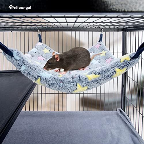 Niteangel fleece hanging bed interior view